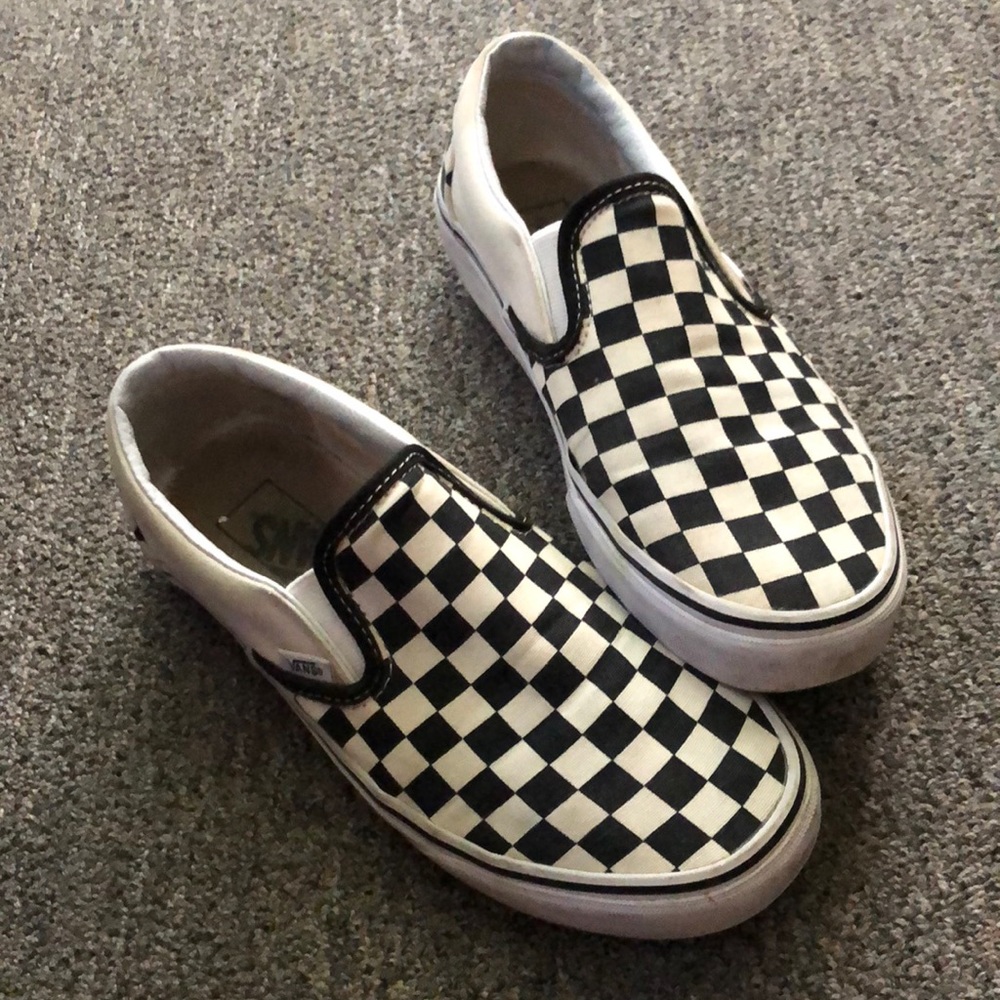 Checkerboard Vans